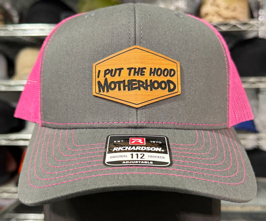 MotherHOOD Pink / Gray Trucker hat (Copy)